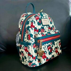 Disney Loungefly Mickey & Minnie Mini Backpack